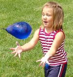 Wendy si už jako malá ráda s balónky hrála
